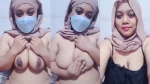 Ameena Hijab Tobrut Bugil Remas Tetek