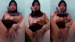 Caca Hijab Seragam Pramuka Colmek di Kelas
