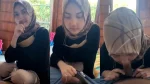 Cewe Hijab Imut Nyepong Pacar Viral