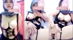 Dedek Monccy Hijab Masih Pemula Colmek