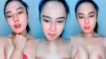 Elus Toket Berkeringat Pake Dildo