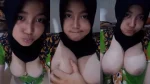 Janda Muda Hijab Toket Gede Mulus