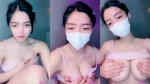 Kak Hella Remas Toket Hibur Pascol