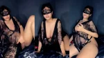 Live Show Dinda Baju Dinas Hitam