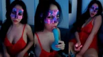 Live Show Host Toge Red Lingerie