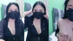 Live Zahra Black Lingerie Sexy Binal