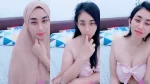 Mbeb Lepas Jilbab Spill Belahan Dada