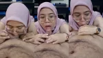 Sepongan Cewek Jilbab Pink Lagi Viral