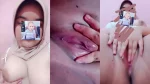 Si Cantik Hijab Binal Ngocok Mekinya
