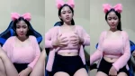 Syafirah Mango Tobrut Baju Full Pink