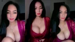 Tante Kebaya Merah Belahan Toket Mulus
