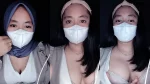 Viraaa Lepas Jilbab Mainin Toket Live